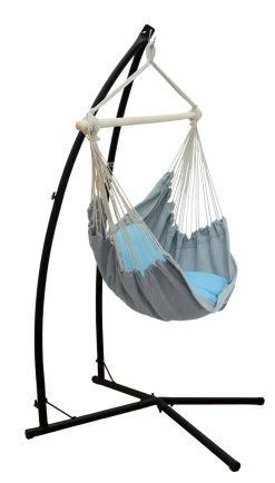 Hängestuhlgestell Mit Hängesessel 215cm In Grau