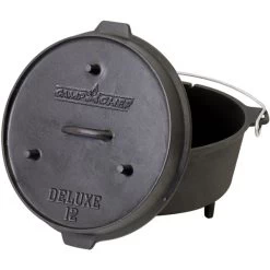 Camp Chef Feuertopf Gusseisen DELUXE 12" In Schwarz