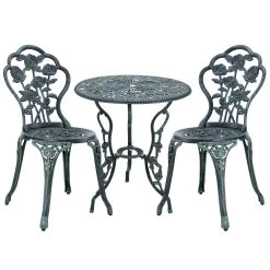 Gußeisen Bistro-Set Wakefield In Grün (D)59cm (H)62cm