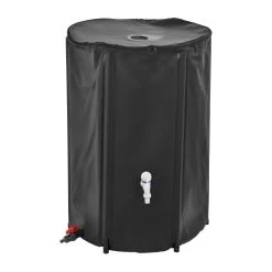 Regenwassertank In Schwarz (V)250l (D)80cm (H)98cm