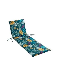 Polsterauflage "Lilidae" In Blau/ Grün