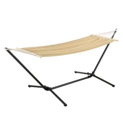 Hängematte Mit Gestell Surte In Beige (L)300cm (B)100cm (H)105cm