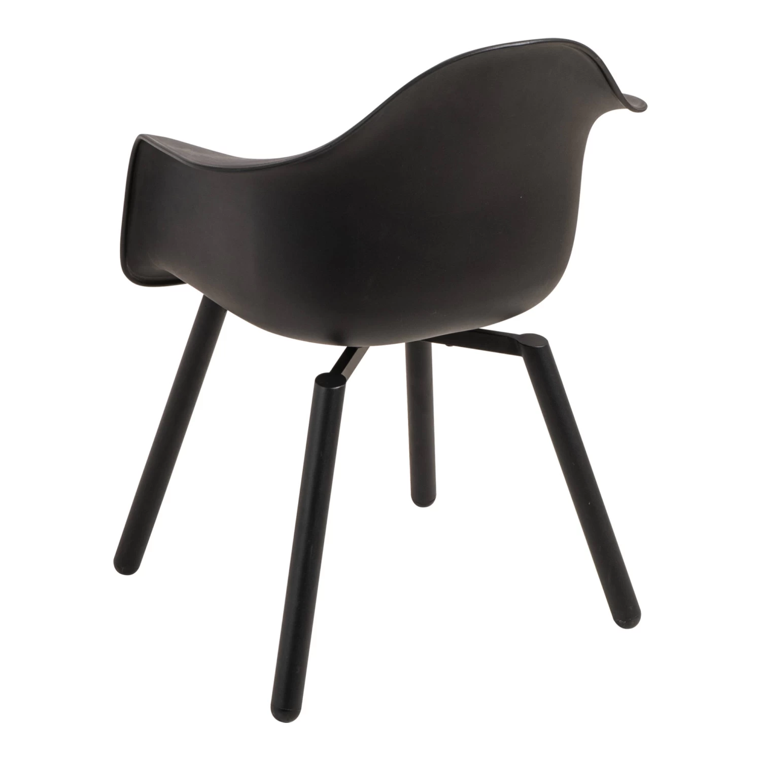 4er Set Gartenstuhl MONTREUX In Schwarz – Bild 4