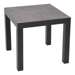 Aluminium Beistelltisch DOWN TOWN