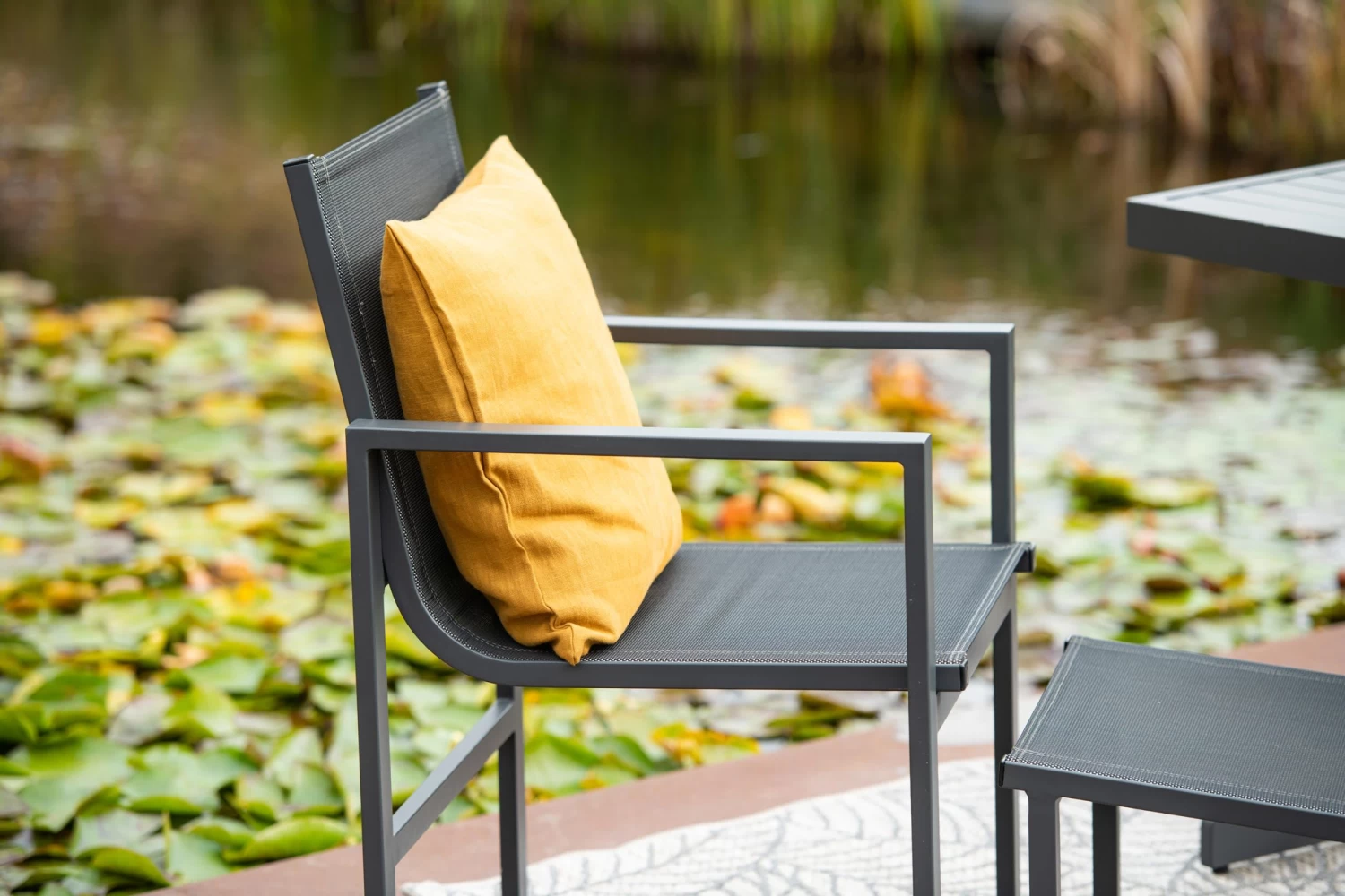 Balkon- Gartenmöbel Set ALABAMA In Farbe Anthrazit – Bild 5