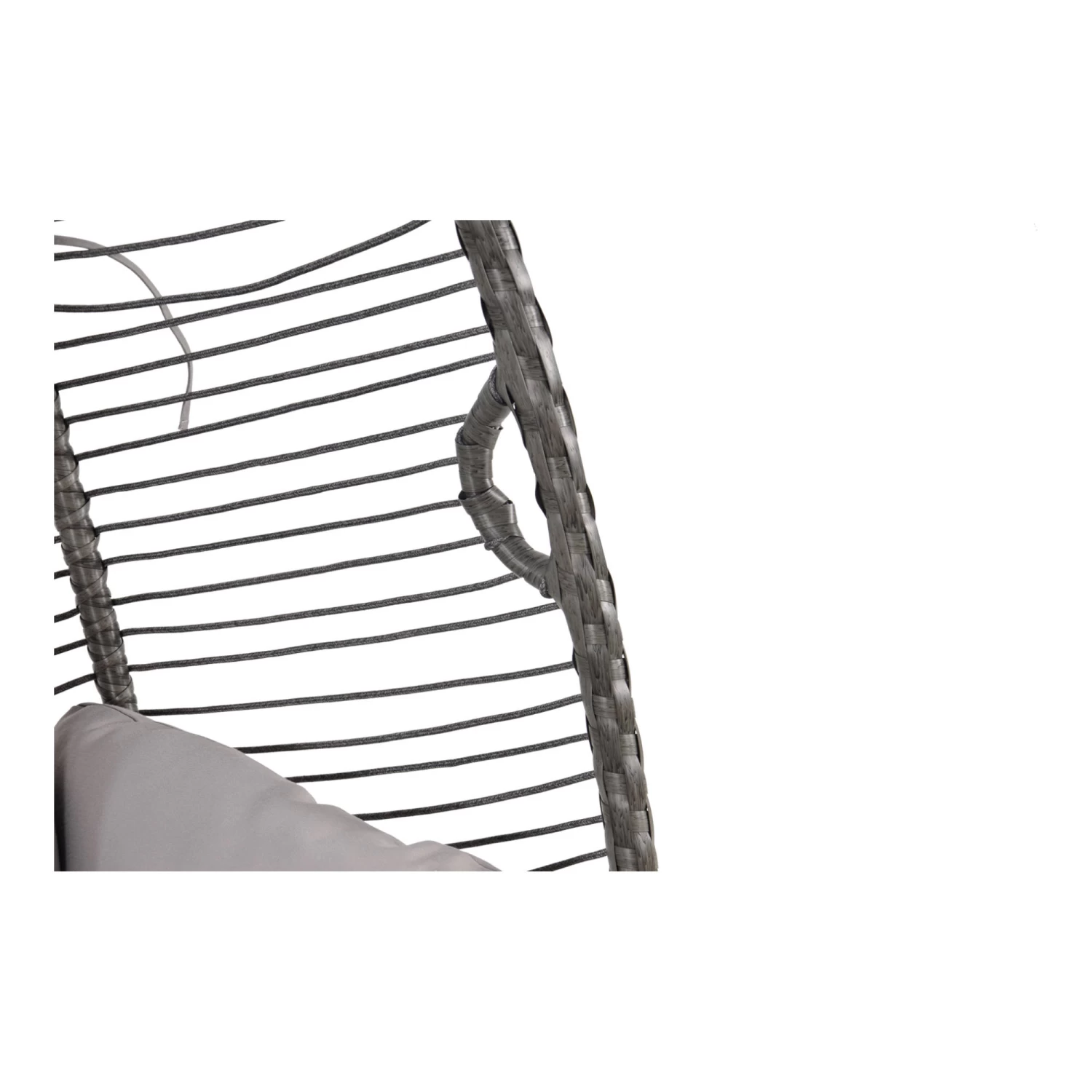 Garten Hängesessel ROPE In Grau – Bild 3