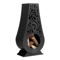 Gartenkamin HAWANA In Schwarz
