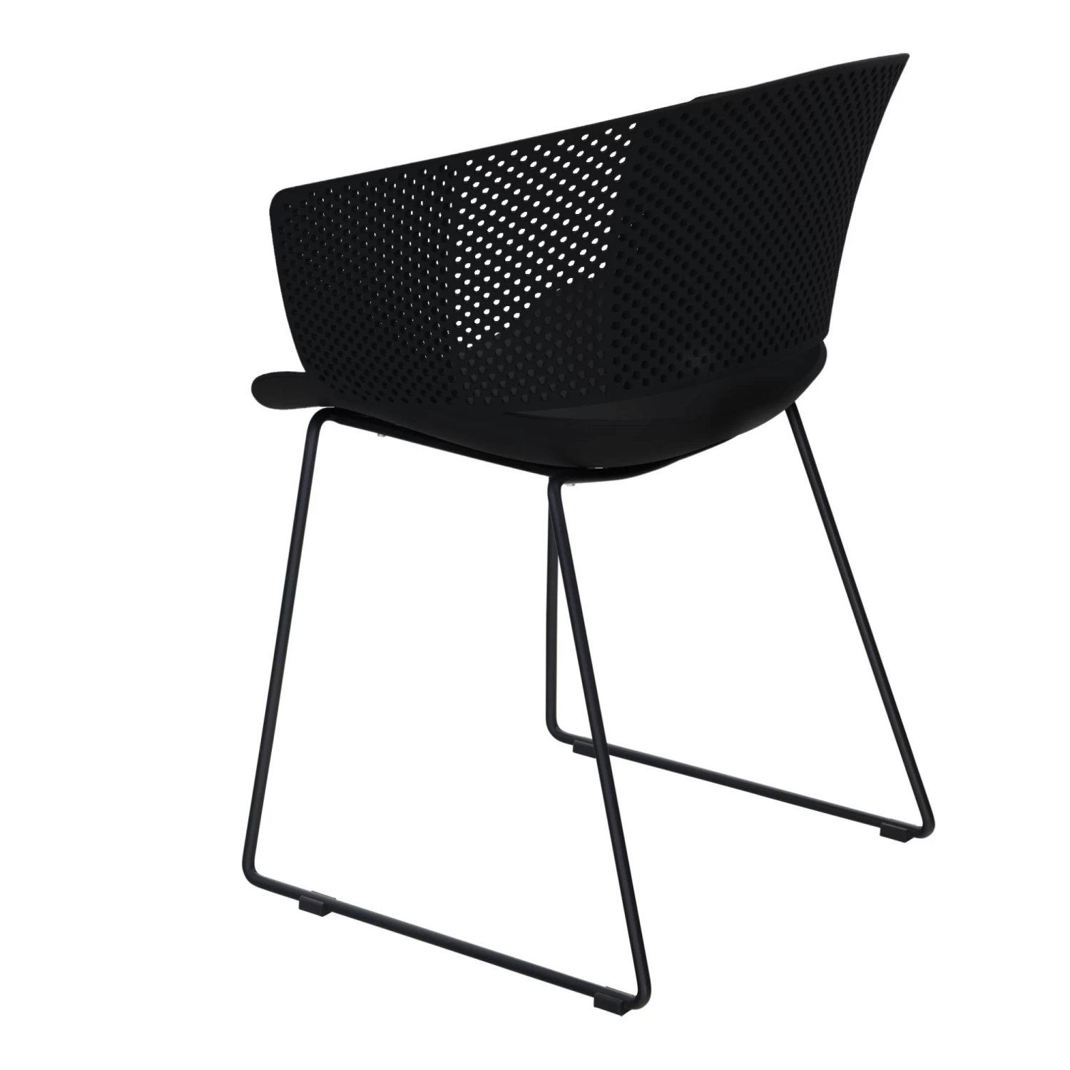 Gartenstuhl ORLY In Schwarz – Bild 3