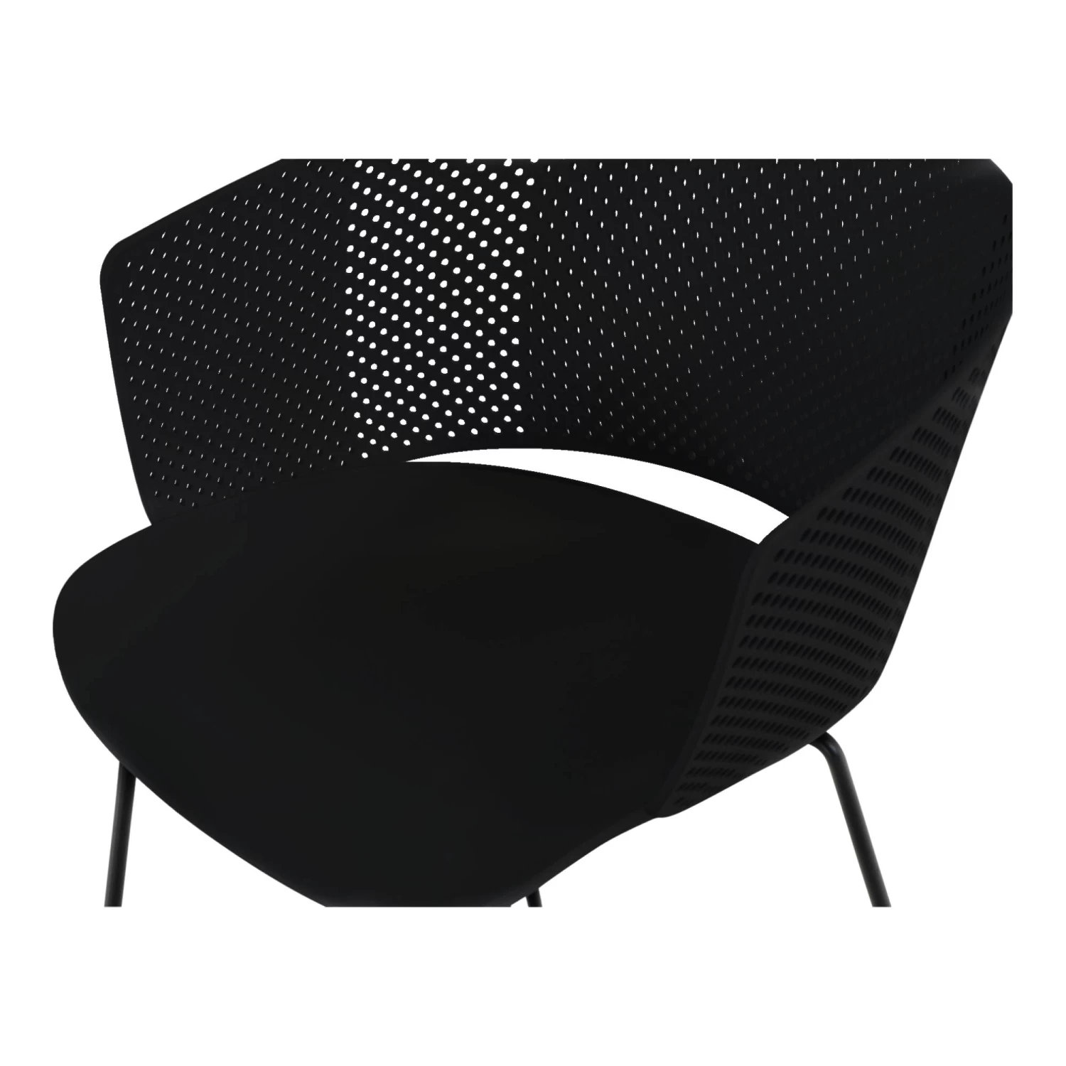 Gartenstuhl ORLY In Schwarz – Bild 5