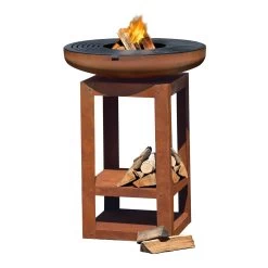 Metall Grill JENA In Kupfer