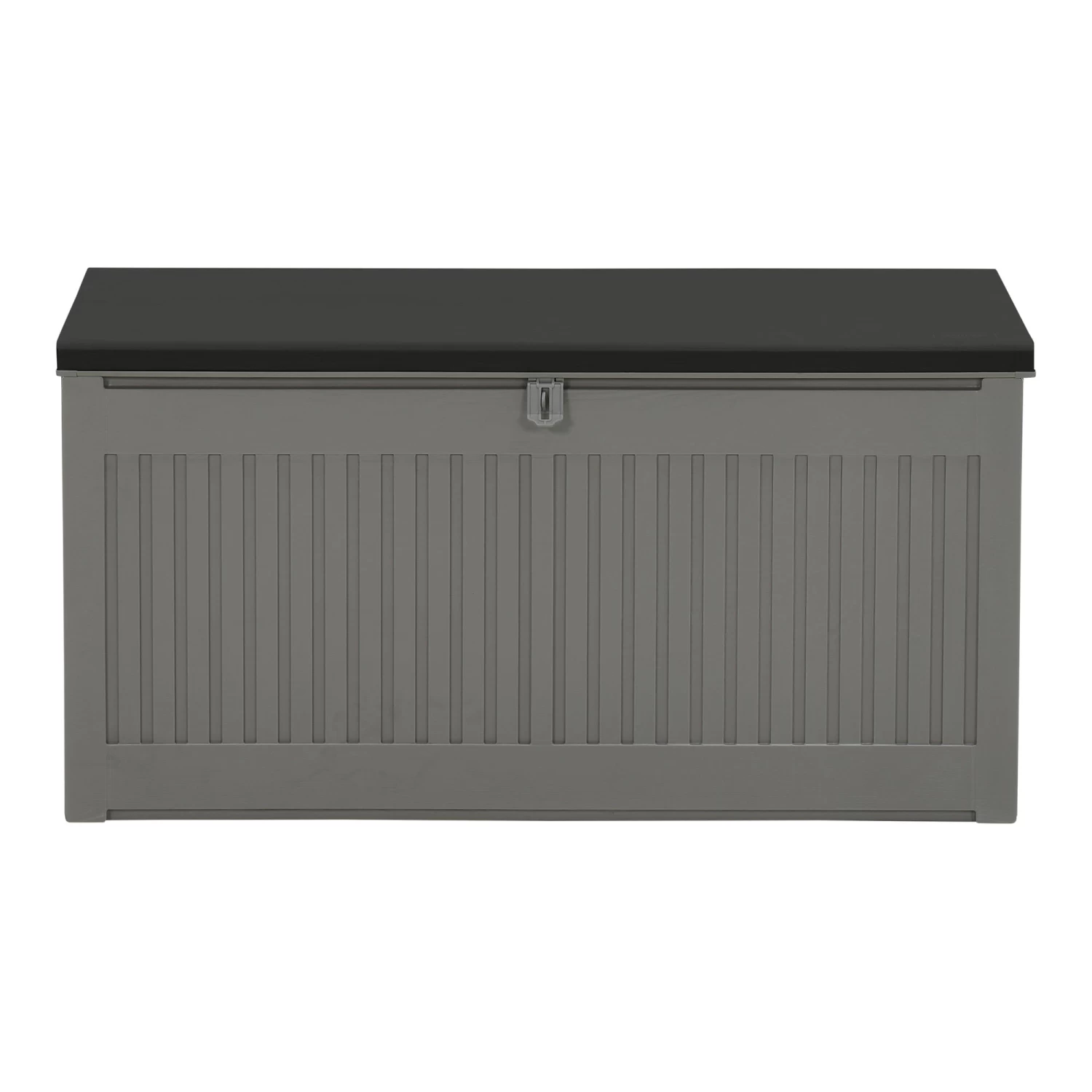 Outdoor Kissenbox "PRIMO BLACK" 270l Wasserdicht In Farbe Grau - Schwarz – Bild 2