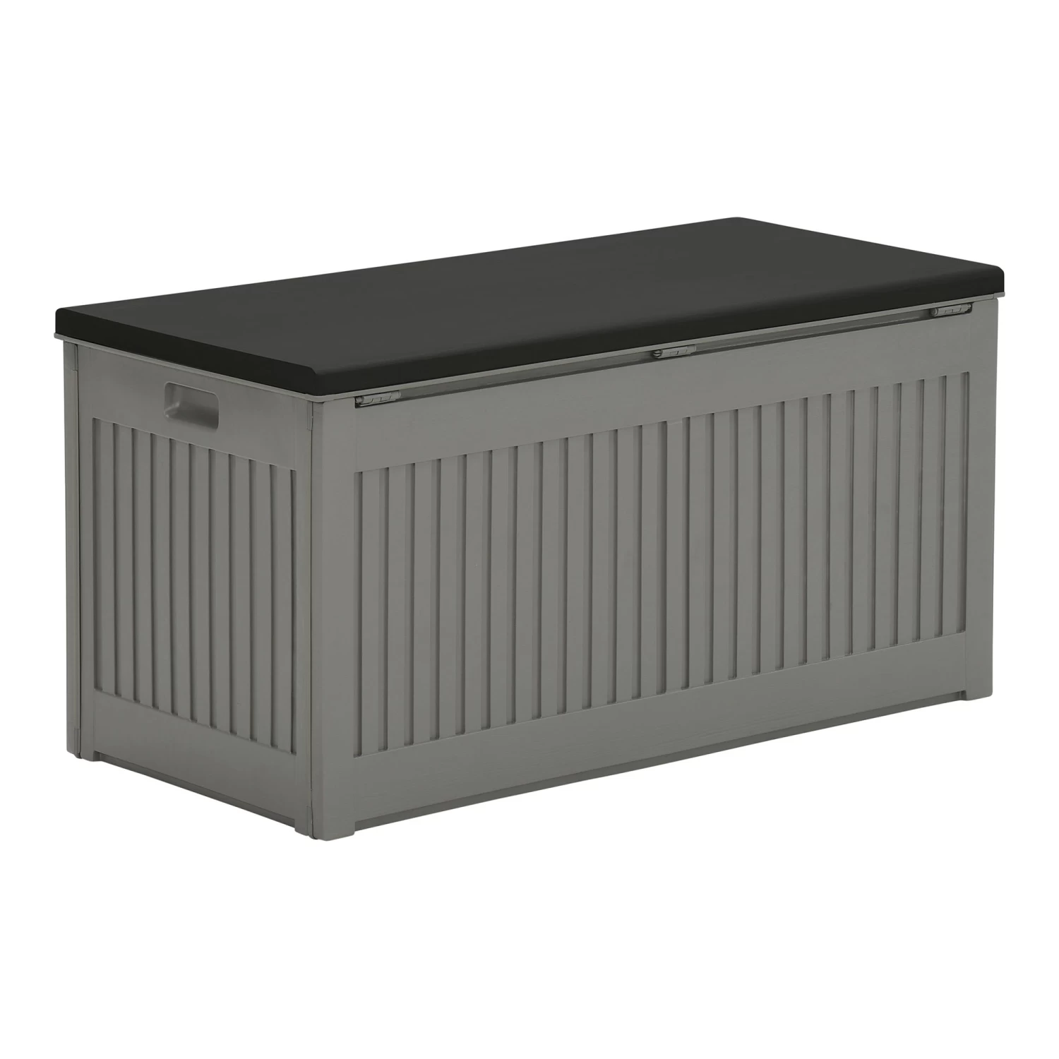 Outdoor Kissenbox "PRIMO BLACK" 270l Wasserdicht In Farbe Grau - Schwarz – Bild 4