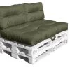 Outdoor Palettenkissen Set MONSUN, Wasserfest, Farbe Olive