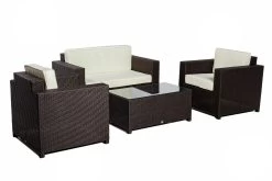 Sitzgruppe MELIN In Farbe Mocca