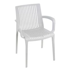 Stapelstuhl STRETTO In Weiß