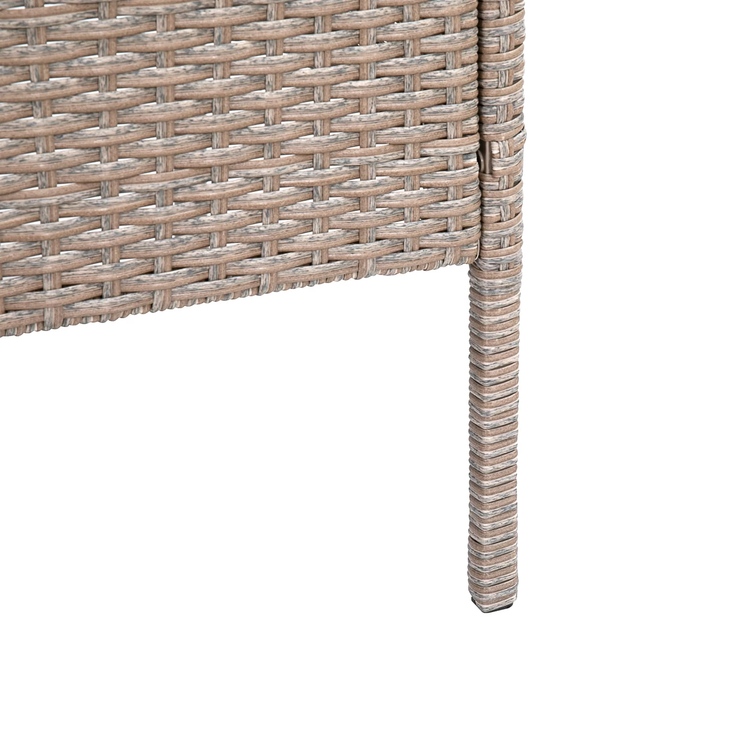 Gartenbank Paris, Mit Holztischplatte – Bild 6