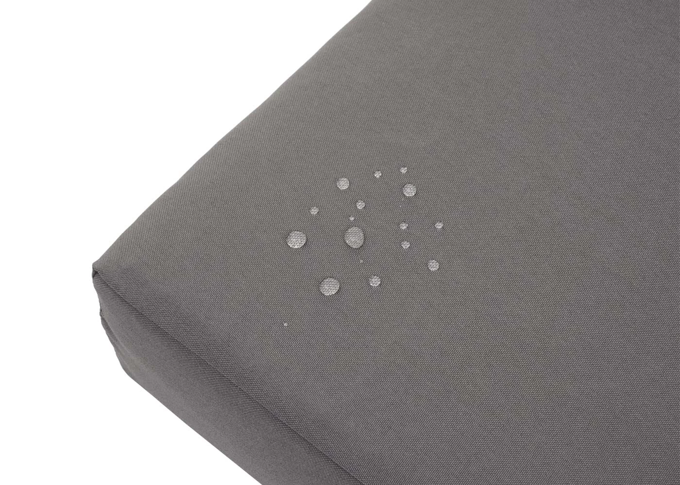 2er-Set Hocker G16, Grau, Kissen Dunkelgrau – Bild 6