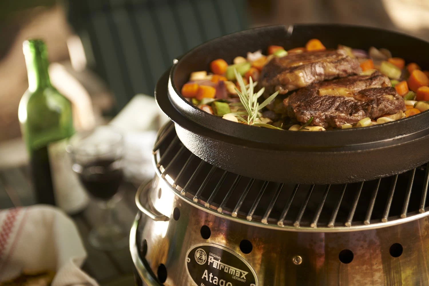 Petromax Feuertopf Gusseisen Ft18 In Schwarz - 16,1 Liter – Bild 7