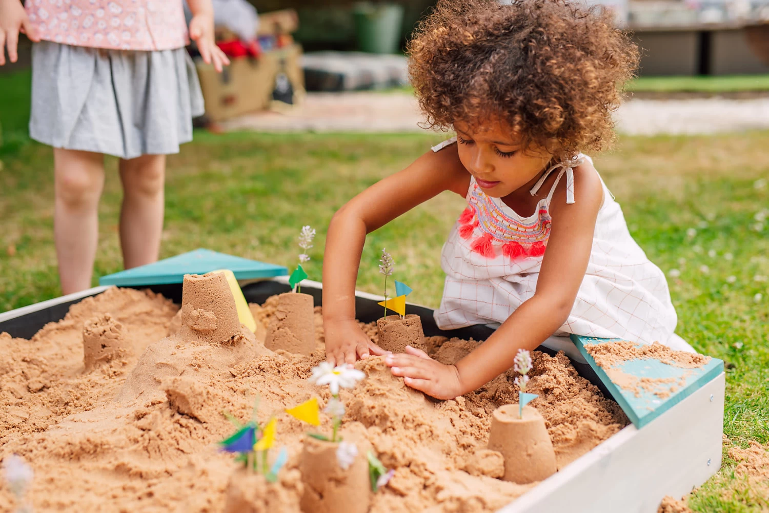 Plum Junior Sandkasten Türkis – Bild 8