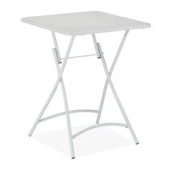 Balkontisch In Weiß - (B)59 X (H)74 X (T)59 Cm