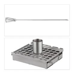 Grillaufsatz In Silber